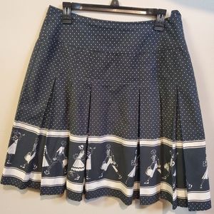 Fun polka dot skirt